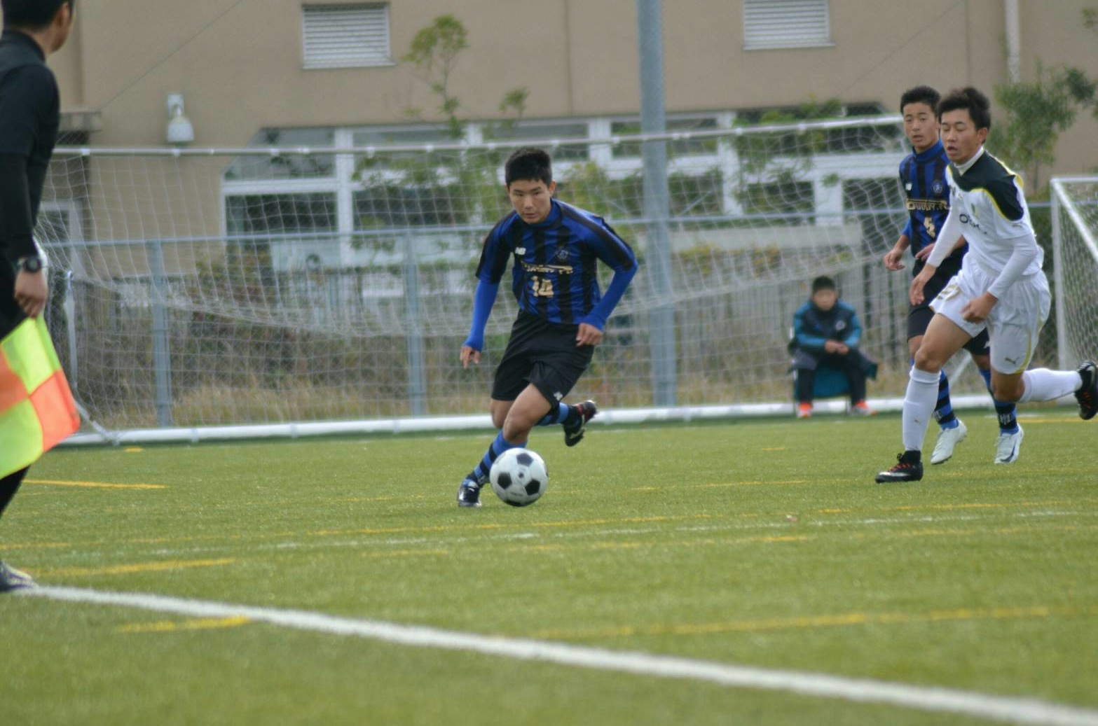 ジュニアユース試合風景